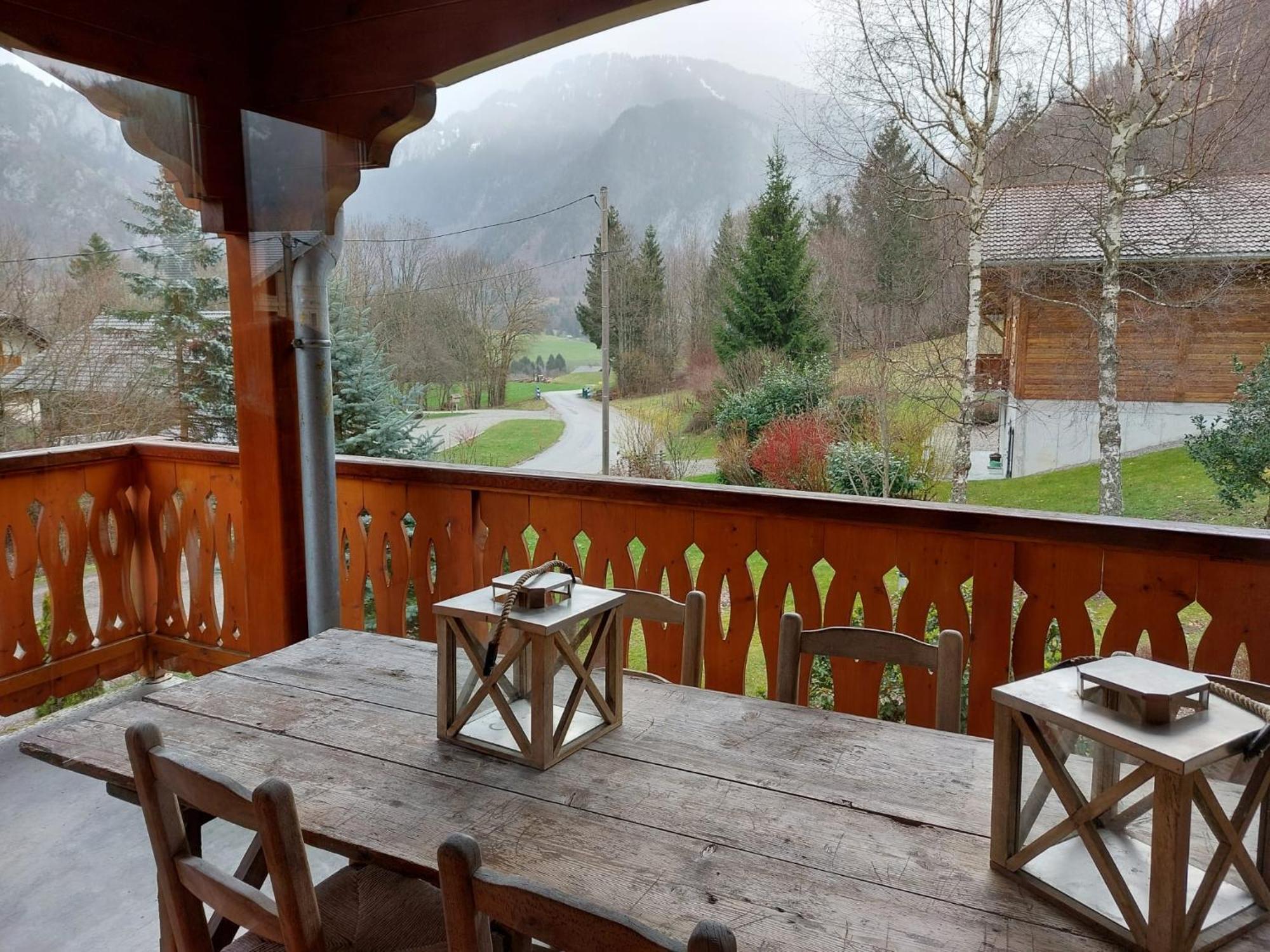 Chalet Chez Maurice Vacheresse Kültér fotó